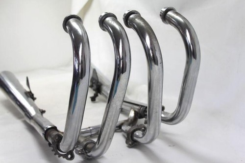 COMPLETE EXHAUST SUZUKI GSX 400 F 1981 1983 GS40XF MANIFOLD MUFFLERS - Picture 7 of 10