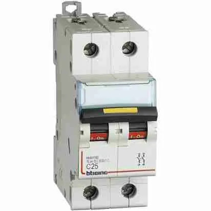 BTIFT82D25 Interruttore magnetotermico modulare BTDIN160 2P curva D - In= 2