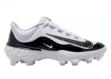 Nike Alpha Huarache Elite 4 Low MCS ‘White Black’ FD6255 101 Size 11.5 NEW