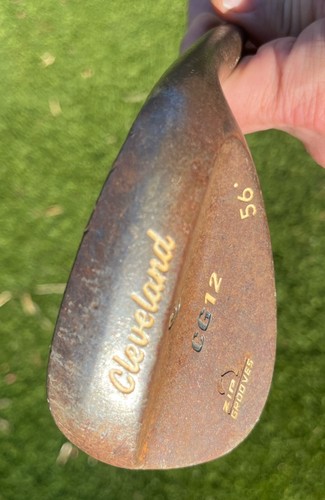 Cleveland CG12 Zip Grooves 56° Wedge Steel Shaft RH Right Handed - Picture 2 of 9