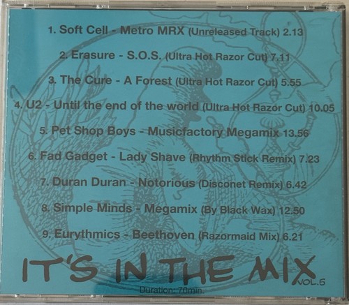 IITM- It‘s in the Mix Vol.5 -Promo Fan CD - Very Rare 1993 - Bild 2 von 4