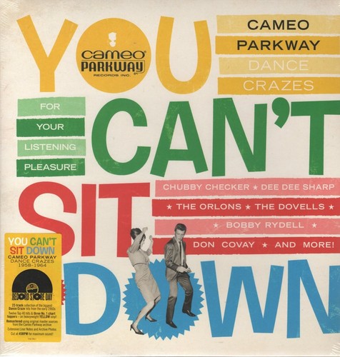 Various Artists You Can't Sit Down: Cameo Parkway Dance Crazes double LP vinyl