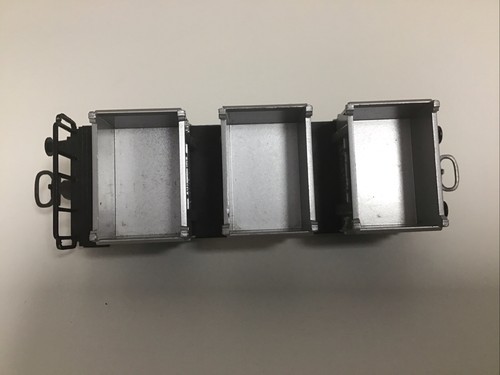 Kleinbahn H0 339 BEHÄLTERWAGEN offene Behälter silber Von Haus zu Haus DB in OVP - Bild 8 von 13