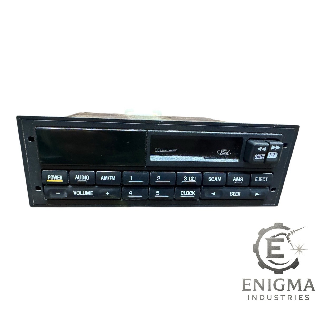 希少!フォード【Ford】マスタング 1994-97 純正カセット ラジオ 94-97 Ford F250 F350 Factory Radio Head Unit AM/FM Cassette OEM