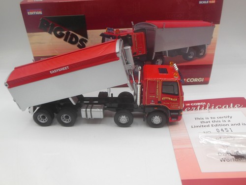 Corgi Rigids CC13909 Faden Alpha Tipper Stocks & Sons escala 1:50 edición limitada - Imagen 7 de 13