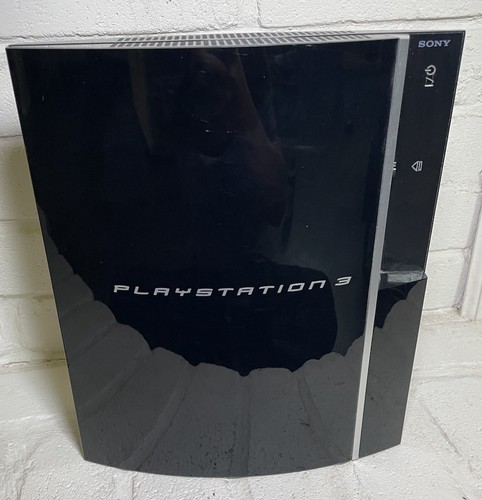 Sony Playstation 3 PS3 Fat CECHL01 PS3 80GB Console w/ Power Cord Working Tested