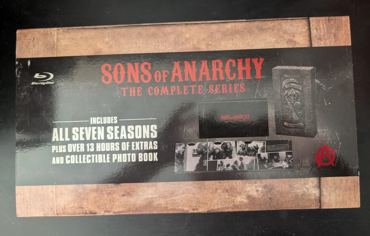 Sons of Anarchy Complete Series Box Set DVDs & Blu-ray Discs for