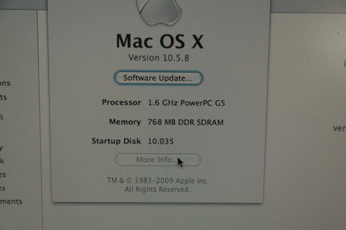 Apple iMac G5 17" 1.6GHz PowerPC 256MB 80GB HDD A1058 EMC 1989 - Picture 3 of 17