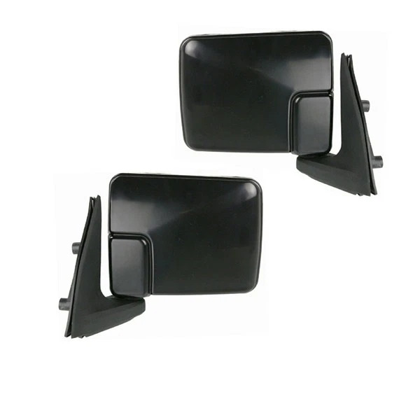 Para 87-93 Ram 50 Pickup Truck Retrovisor Porta Espelho Conjunto Manual Par - Imagem 3 de 4