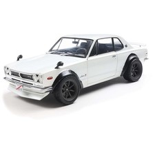 1970 Nissan Skyline (C10) Hakosuka Solido Works - Pearl White 1:18 Scale Diecast