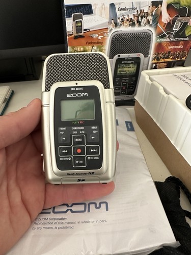 Zoom H2 Handy Recorder Portable With 1GB SD Card New Open Box - Picture 7 of 13