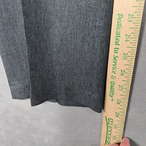 Pantalón de vestir Levis Action vintage pantalones grises para hombre 38x30 nuevo con etiquetas stock muerto años 90 - Imagen 14 de 16
