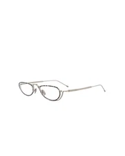 Thom Browne Unisex Novelty 50mm Tortoise Silver Opticals TBX913-5002