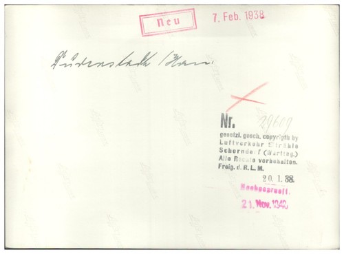 Foto imagen aérea ZZ-2156/Duderstadt 18 x 13 cm aprox. 1938 - Imagen 2 de 2