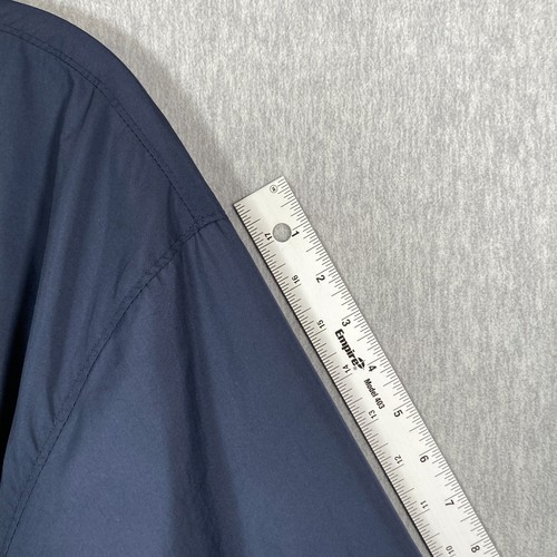 Vintage Ralph Lauren Polo Sport Windbreaker mit Kapuze Damen L dunkelblau Full Zip - Bild 18 von 22