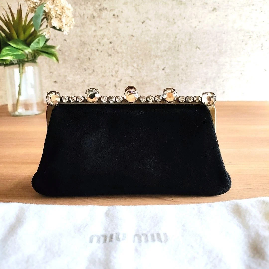 miu miu ベルベット チェーンバッグ クラッチバッグ Miu Miu Bags & Women's Velvet Exterior for sale | eBay