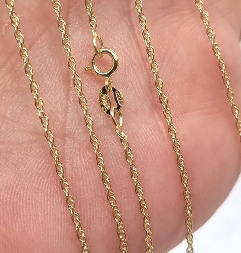 9 ct Gold Chain Necklace Prince of Wales Twist - 22inch - 1.2mm - Picture 5 of 16