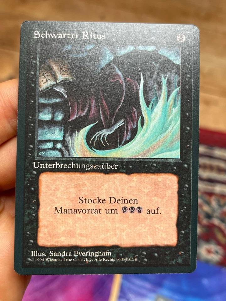 4x German FBB • Dark Ritual • NM / Unplayed • Mtg (1730) - Image 2 of 4
