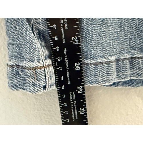 KUT From The Kloth Meg Trouser Wide Leg High Rise Jeans Size 8 Light Wash EUC - Picture 9 of 12
