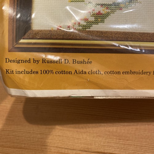 Lakeside Chapel Counted Cross Stitch Kit Vintage The Creative Circle #1613 - Picture 6 of 9