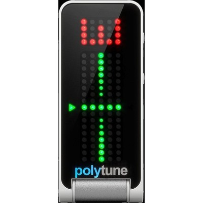 TC Electronic PolyTune Polyphonic ClipOn Tuner  White