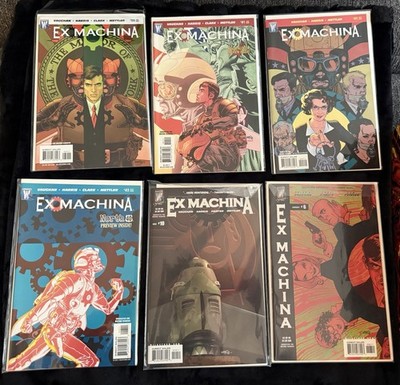 EX MACHINA Comic Lot (Brian K. Vaughan)   Huge Run Lot   WildStorm/DC   NM/VF