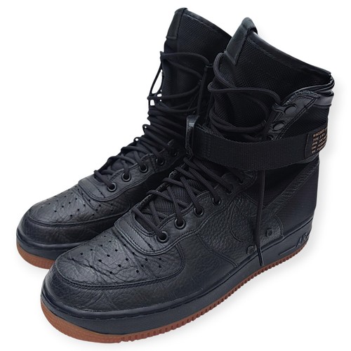 Nike SF Air Force 1 Herren 10,5 schwarz/Gummisohle 2016 taktische Stiefel 864024-001 AF1 - Bild 4 von 21