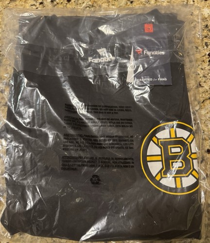 Boston Bruins Fanatics NHL Pro Authentic Short Sleeve Shirt Men's Black 4XL - Picture 8 of 8