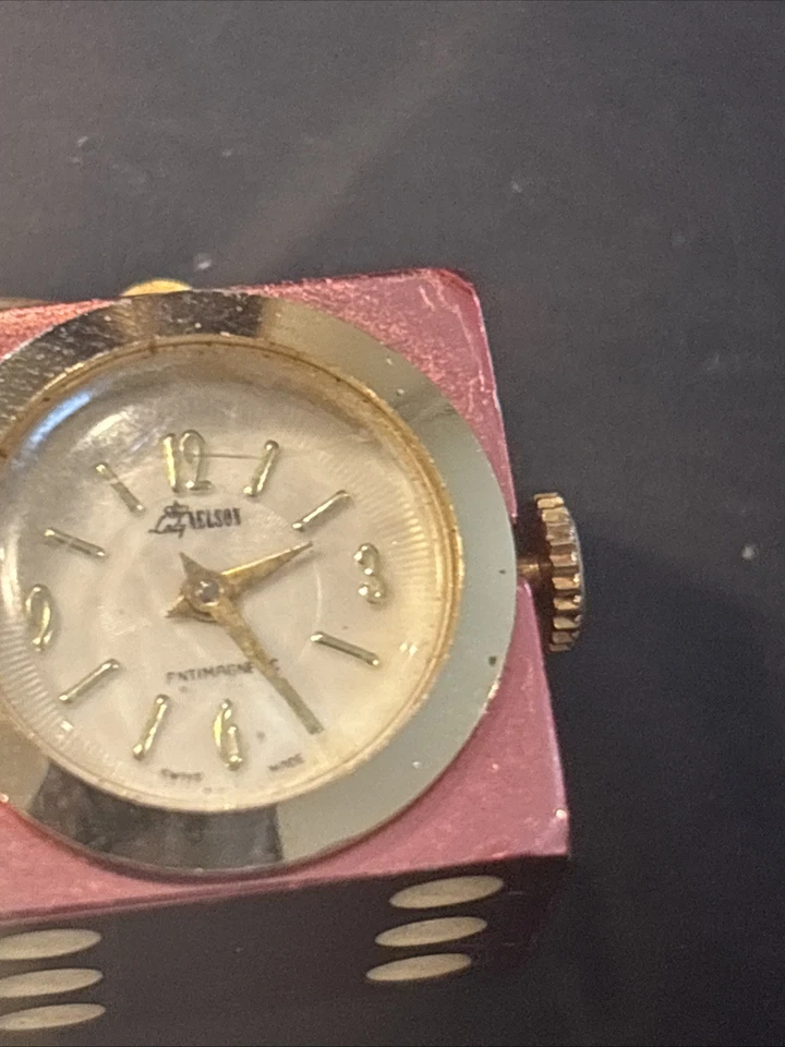 Vintage Unisex 17J Swiss DICE Pendant Watch Running-Working As Is Conditions - Image 4 of 4