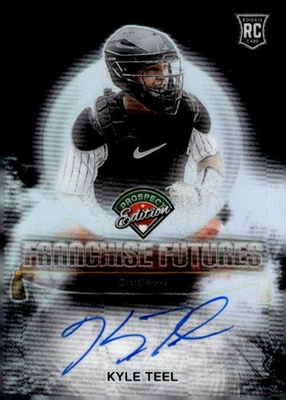#ad 2025 PANINI PROSPECT EDITION KYLE TEEL FRANCHISE FUTURES AUTO #FFS KT $8.99