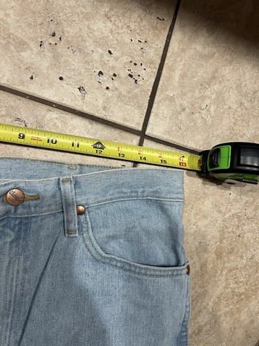 Pantalones de mezclilla Wrangler para hombre 33x38 corte vaquero 936 GBH calce ajustado nuevos con etiquetas Rodeo EE. UU. - Imagen 6 de 7