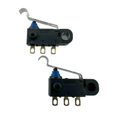2Pcs -Omron D2HW-C271H Arc Lever 3-Pin Micro Switch Snap Action SPDT 0.1A/125VAC
