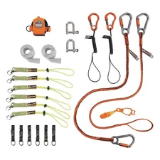 ERGODYNE 3187 Tool Tethering Kit,Black/Green/Orange 55EE67