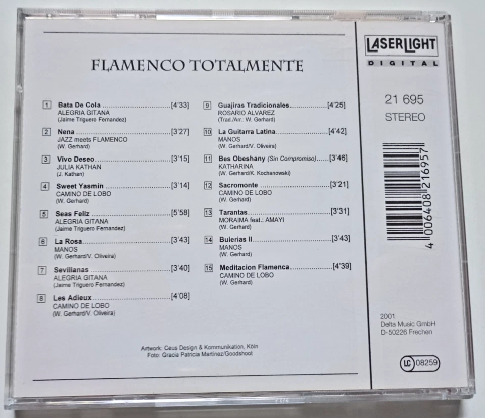 Totalmente Flamenco - Sweet Yasmin Sevillanas - Laserlight 21695- 2001 - #APU14 - Bild 4 von 4