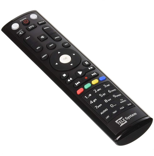 Telesystem TS9015 HD Tivusat Remote Control Replacement Handset V9 - Picture 2 of 3