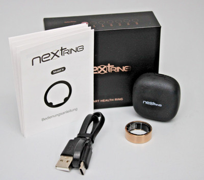 NEXTRING N1X Smart RING Größe Ringgröße 7 Außenmaterial Titan mit Bluetooth NEU