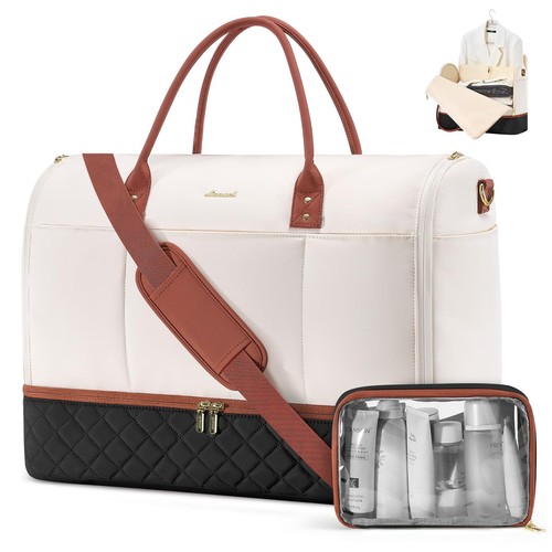 Convertible Garment Duffel Bag for Travel, carry on bag With Toiletry Bag, we... - Picture 1 of 8