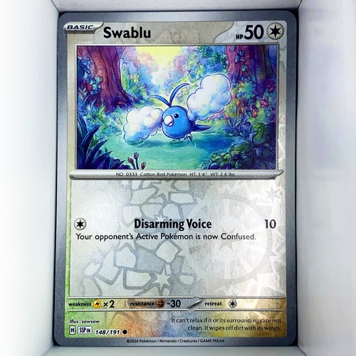 Swablu 148/191 HSSPEN English reverse holo - Picture 1 of 1