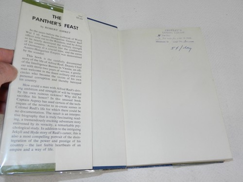 WWI Austro-Hungarian Staff Officer Blackmailed & betrayal "THE PANTHER'S FEAST" - Picture 8 of 8