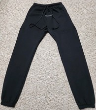 Fear Of God Essentials Relaxed Sweatpants Black Stretch Limo Size Small