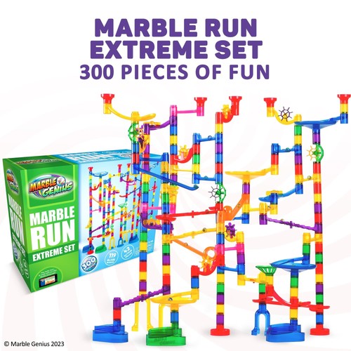 Marble Genius Extreme Marble Run - 300 piezas, juguetes Maze Track - Imagen 2 de 9