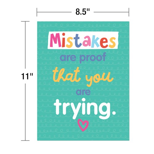 Carson Dellosa Mini Posters: Growth Mindset Quotes Poster Set (12 mini posters) - Picture 3 of 4