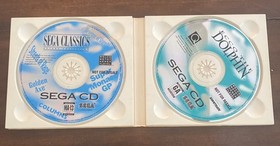 Ecco the Dolphin + Sega Arcade Classics Not For Resale (Sega CD) Mint Discs