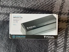 Focal IMPULSE 4.320 Integration 4-Channel Class-D Indash Amplifier 320 Watt RMS