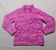 Columbia Omni Heat Lightweight Jacket Youth Girls Size Medium Pink