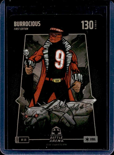 2024 Bo Jackson Battle Arena 1st Edition Burrocious Joe Burrow Steel #BF-20