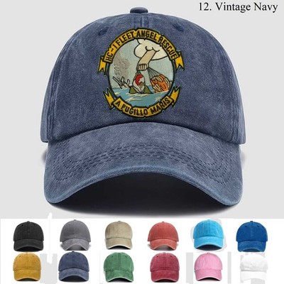 Customized Embroidered Hat Usn Hc-1 Fleet Angel Rescue, Trucker Hat, Gift Idea