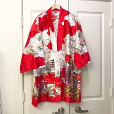 Juguemm Japanese Kimono Robe 35"
