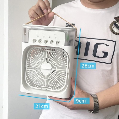 Condizionatore d'aria portatile Raffreddato ad acqua Ventilatore a cinque spruzz - Foto 6 di 7