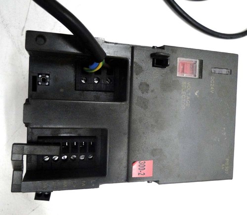 SIEMENS SIMATIC S7 1P 6ES7307-1EA80-0AA0 POWER SUPPLY DIN 41752 - Picture 2 of 6